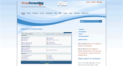 Desktop Screenshot of frontaccounting.com